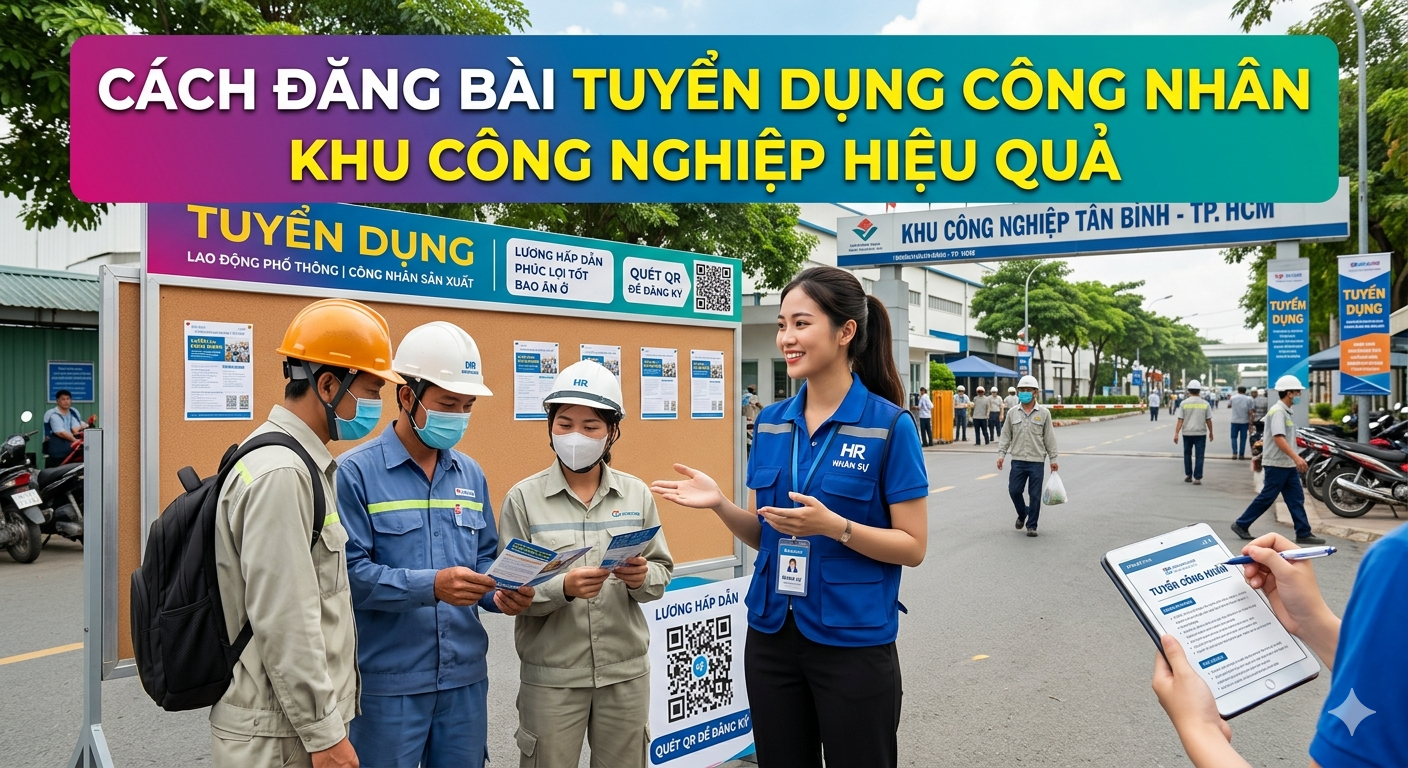Cách Đăng Tin Tuyển Dụng Hiệu Quả Nhất 2026 – Thu Hút Hàng Trăm Ứng Viên